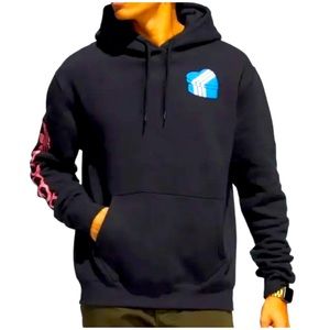 Black hoodie ADIDAS hoodie 2XL